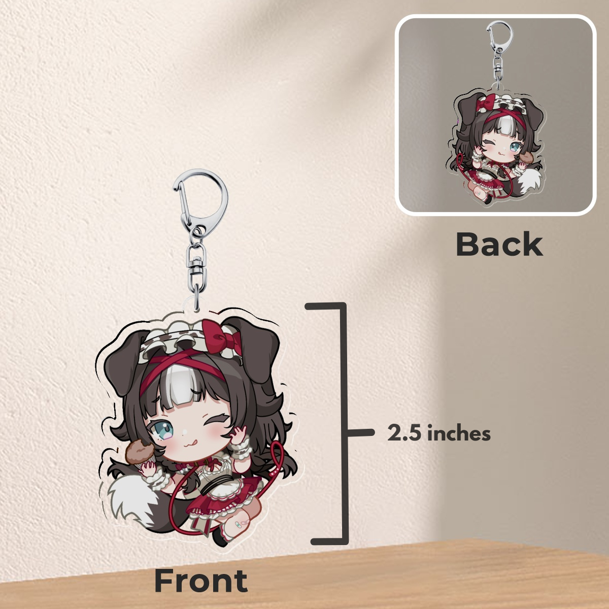 Bibi Biscuit Keychain