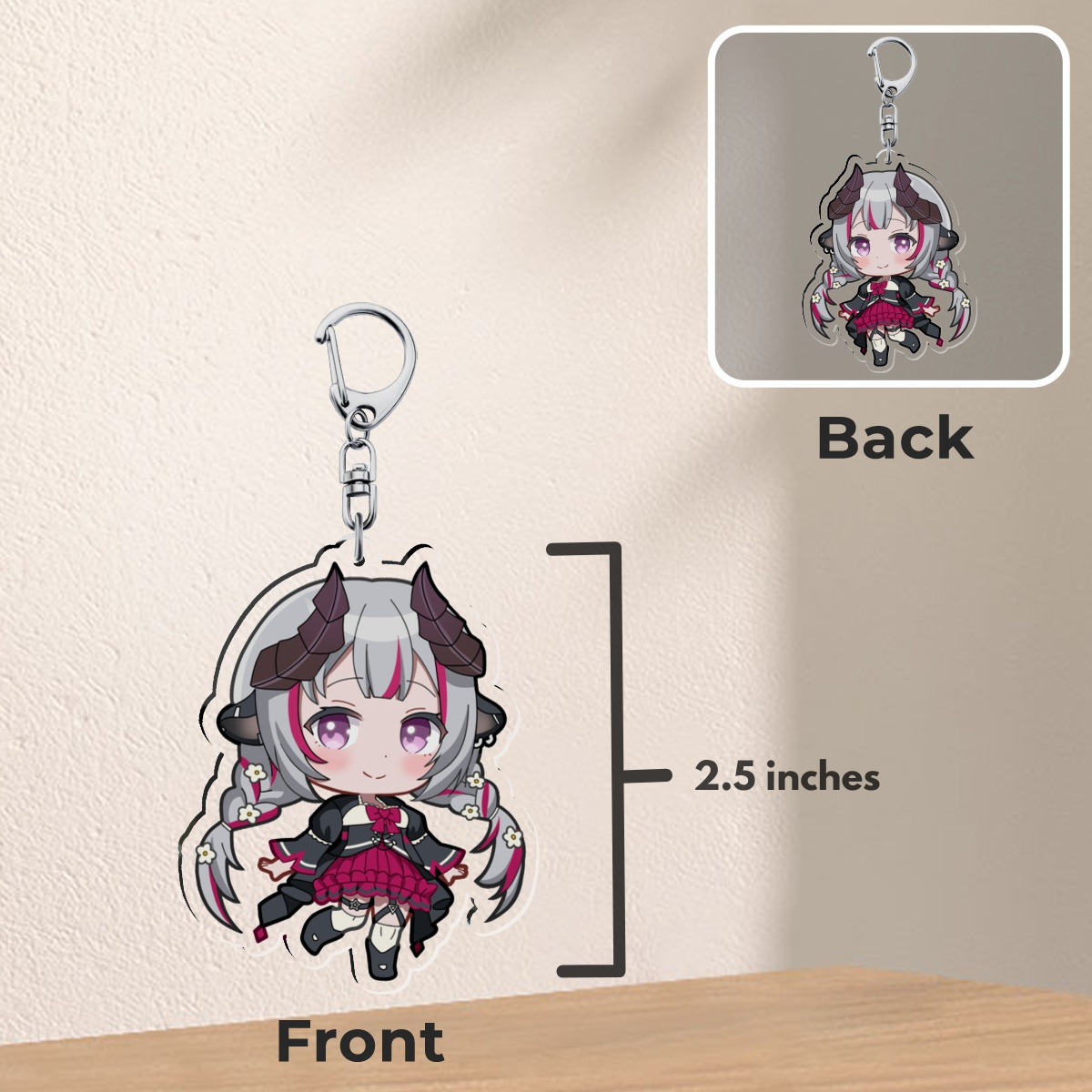 Chikafuji Lisa Keychain