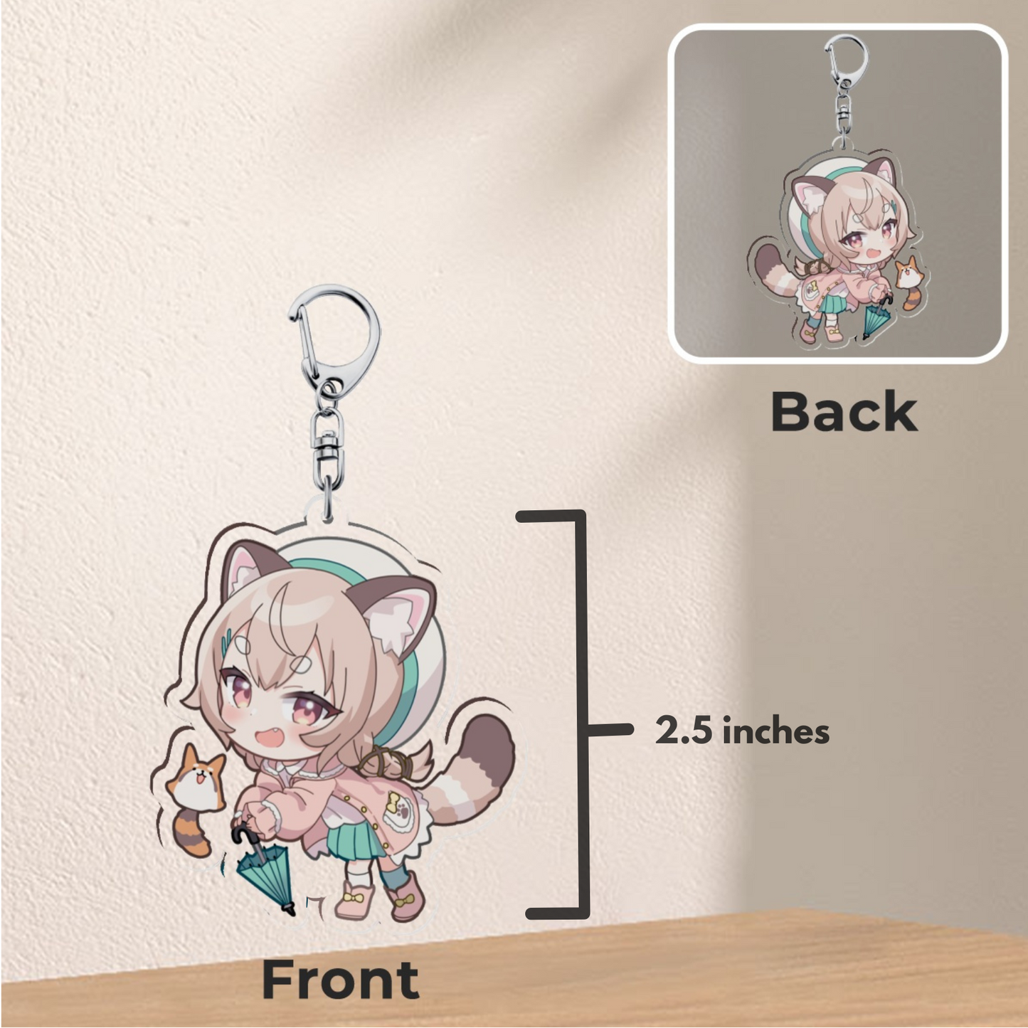 Komachi Panko Keychain