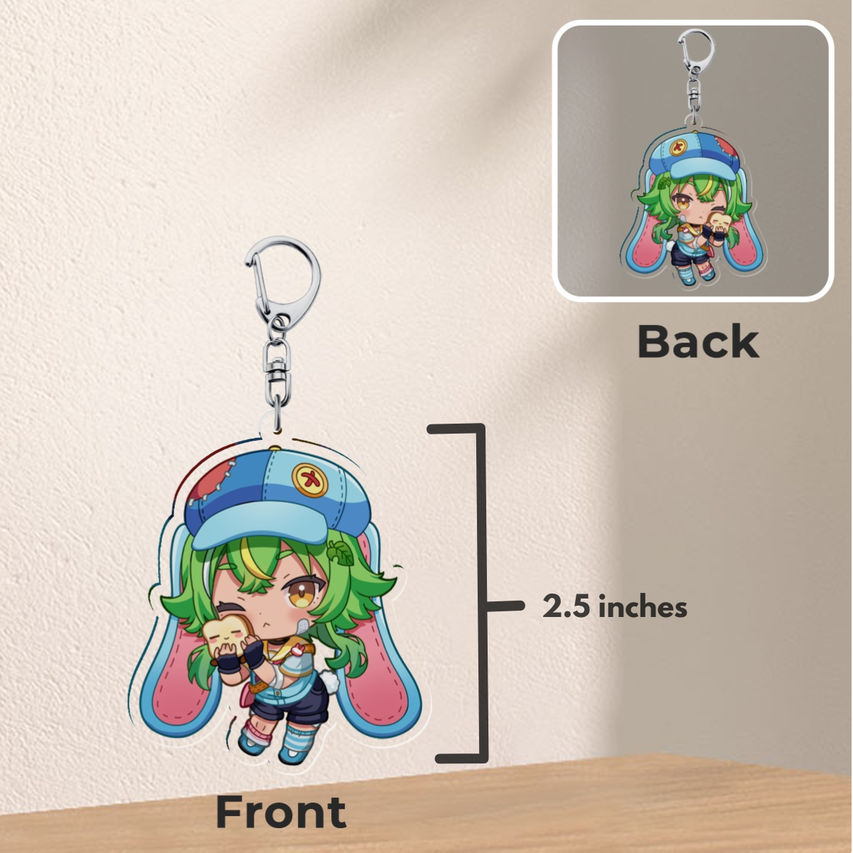 RyeIsBread Keychain