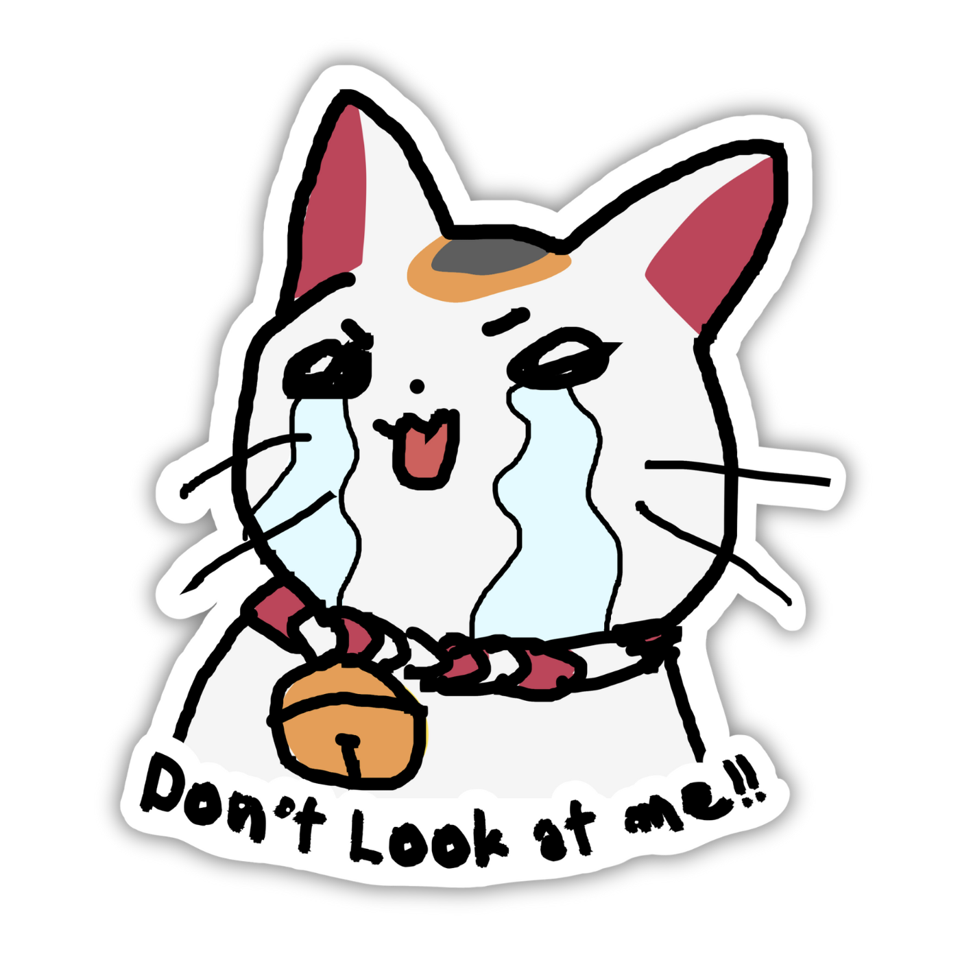 Spoon Cry Sticker