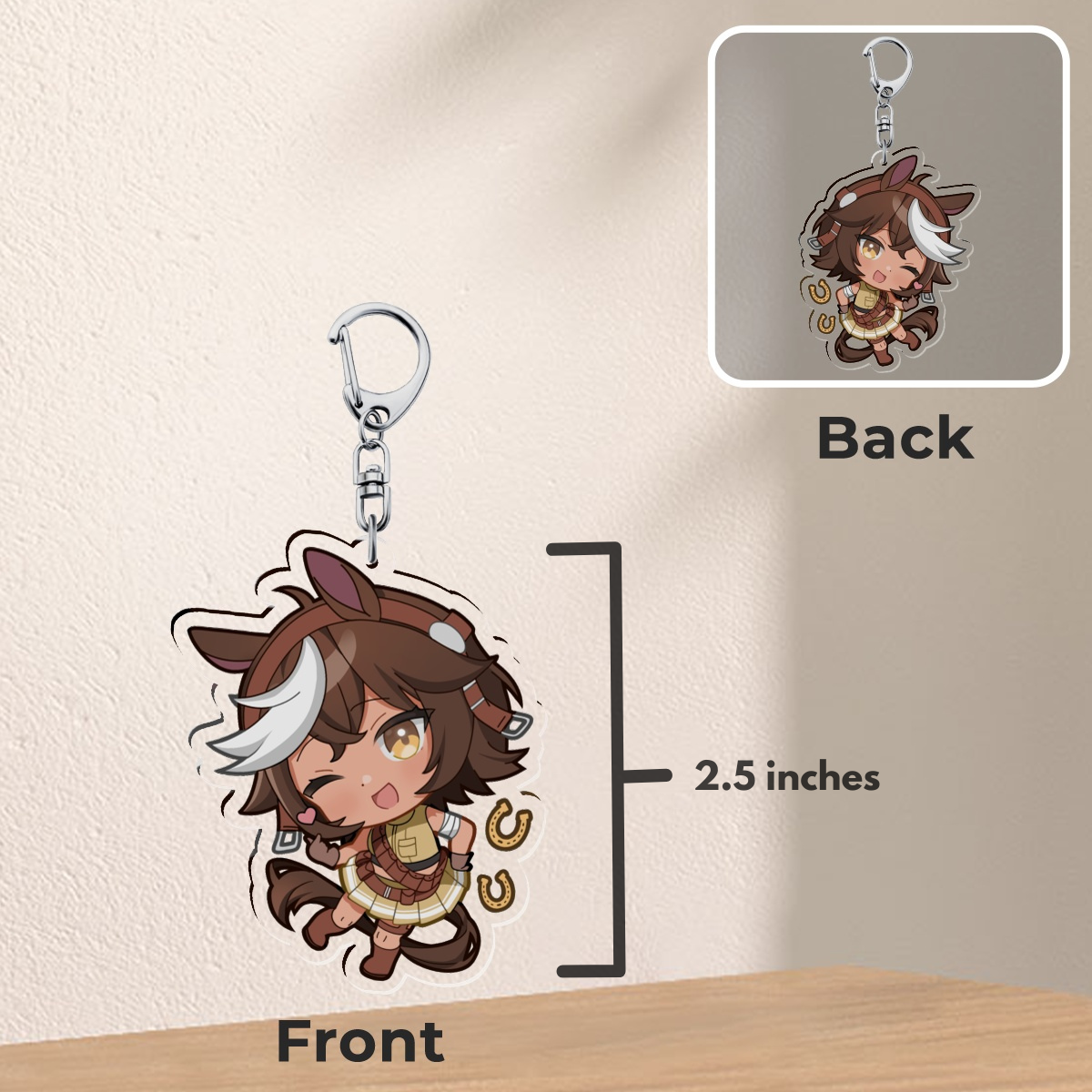 Tomoe Umari Keychain