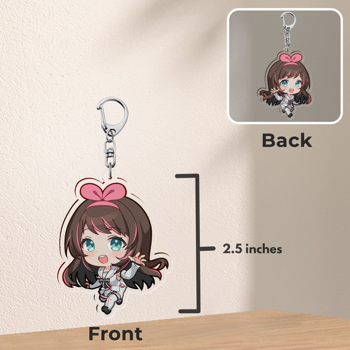 Kizuna Ai Keychain