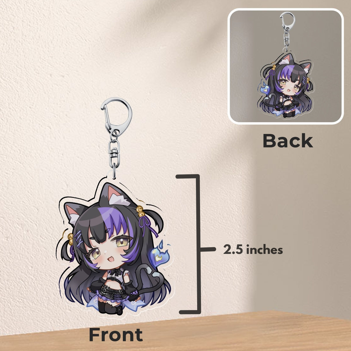 Anya Nyabyss Keychain