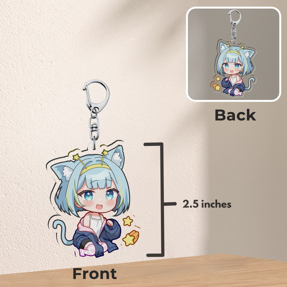 Hoshiumi Jelly Keychain