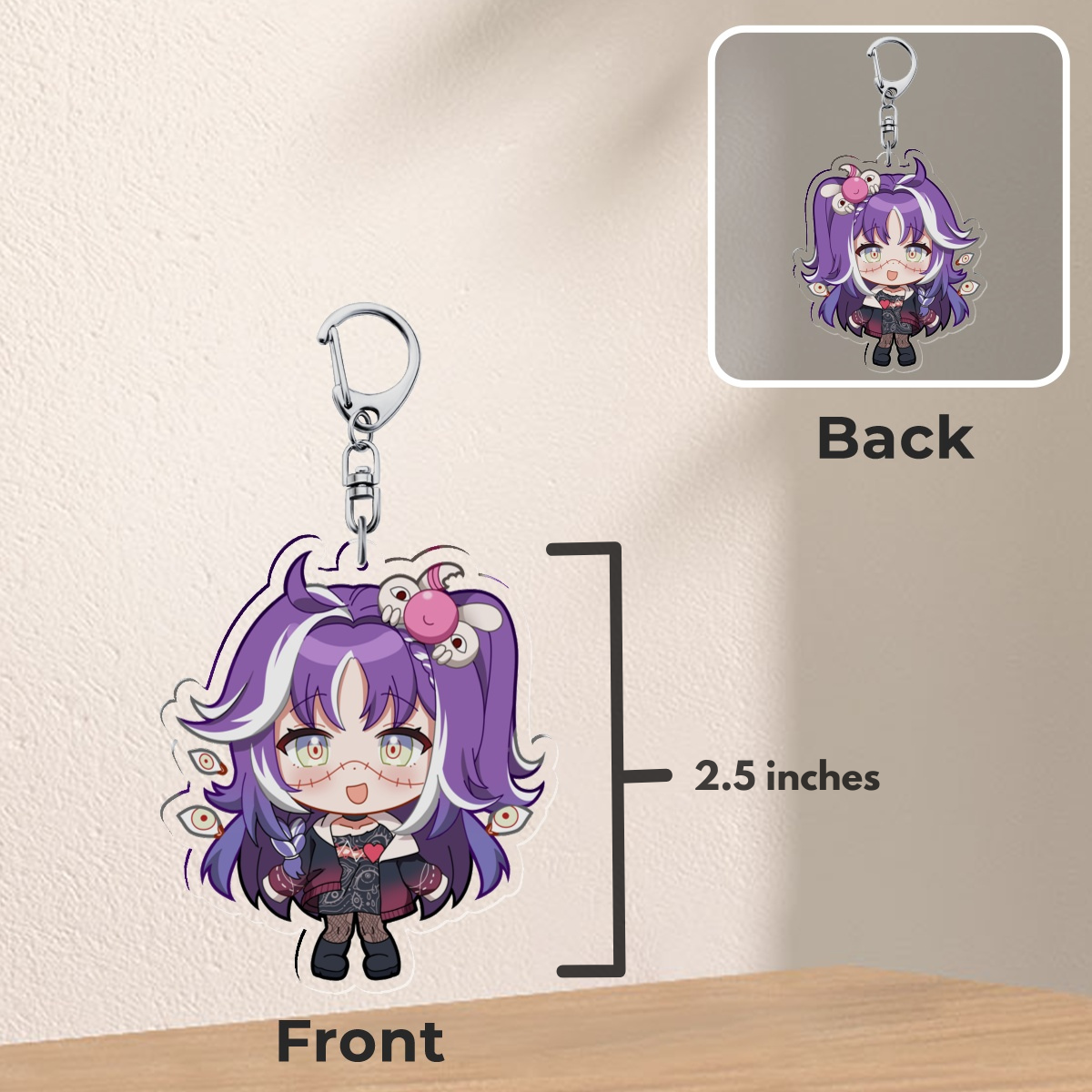 Michi Mochievee Keychain