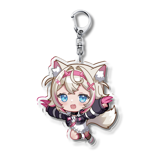 Mococo Abyssgard (Fuwamoco) Keychain